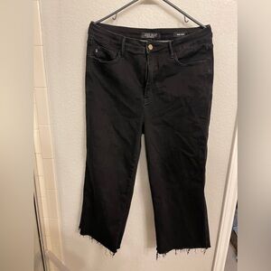 Judy blue wide leg crop